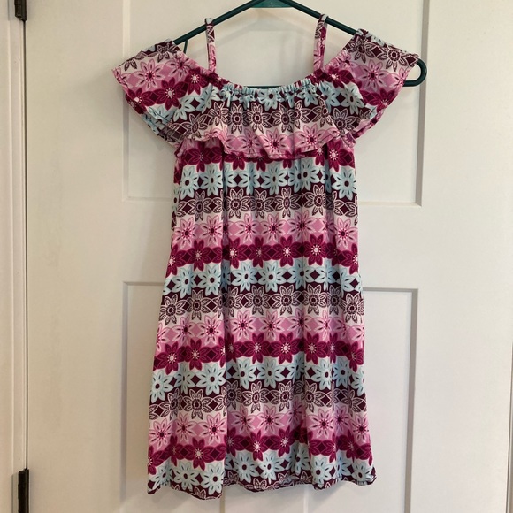 Gymboree Cold Shoulder Printed Dress - Picture 4 of 4